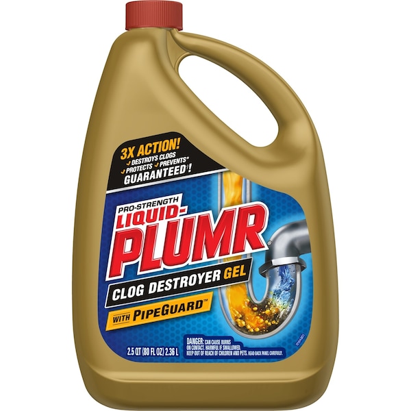 Liquid-Plumr Liquid-Plumr Gel Clog Remover 80 oz 00228 - main